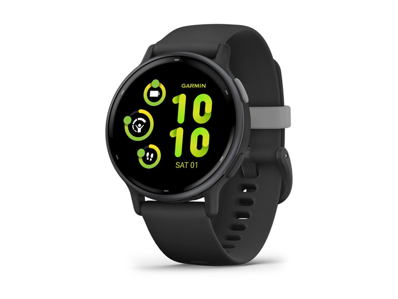 Garmin v&iacute;voactive 5 / black / smart watch with band / silicone / wrist size: 125-190 mm / display 1.2" / 4GB / bluetooth, ant+, Wi-Fi / 26 g, , medium-null