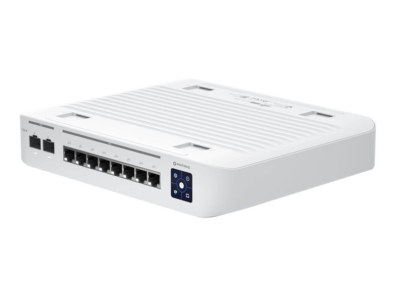 Ubiquiti unifi usw-enterprise-8-poe 8-port 2.5GBe l3 managed switch poe+ 120w 2x 10g sfp+ white-null