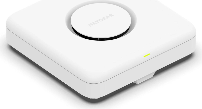 Netgear wbe750 Wi-Fi 7 access point, tri-band be18400, up to 18.4GBps, 10g poe++, insight cloud managed, white-null