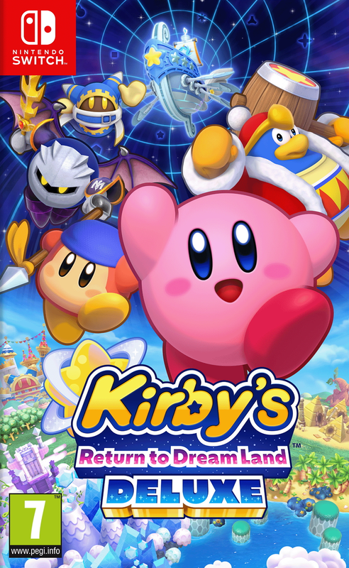 Kirby's return to dream land deluxe for nintendo switch game-null