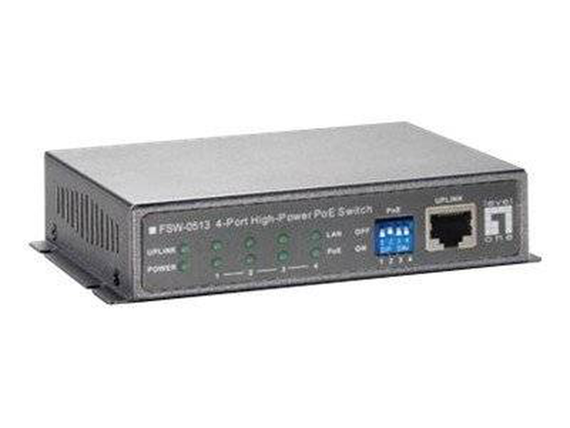 Levelone fsw-0513 5-port fast ethernet 10/100 unmanaged desktop switch plug and play-null