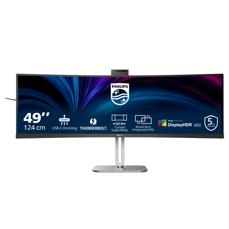 Philips b-line 49b2u6903ch 49" &omicron;&theta;ό&nu;&eta; va curved 100hz dqhd 5120x1440-null