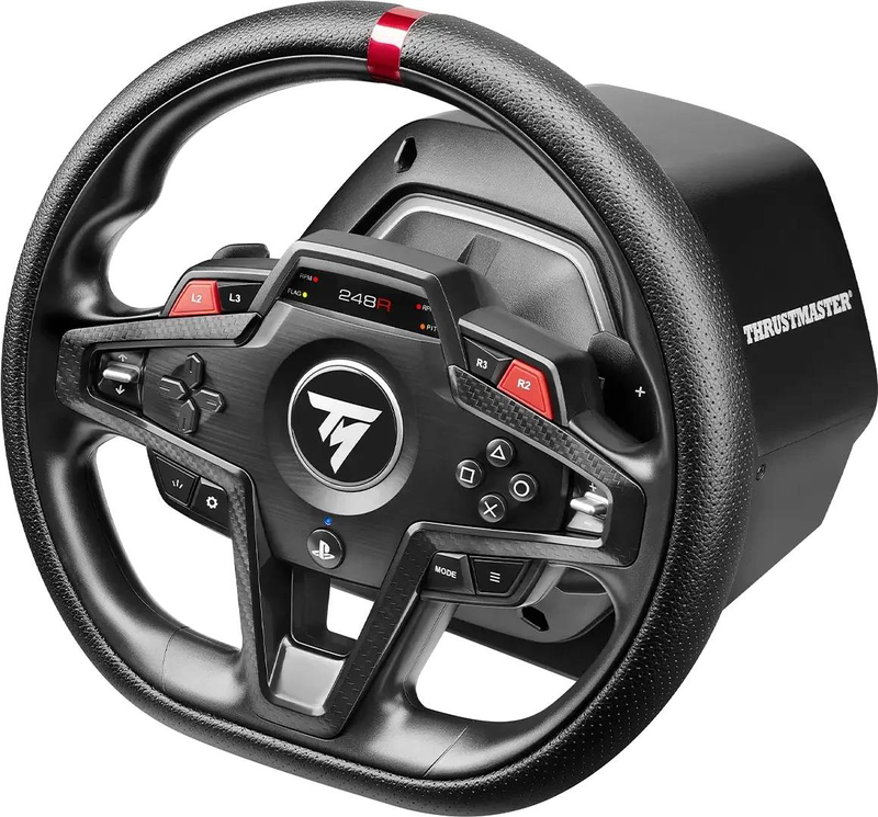 Thrustmaster t248r shifter pack force feedback wheel th8s shifter t3pm pedals PS5 ps4 pc black-null