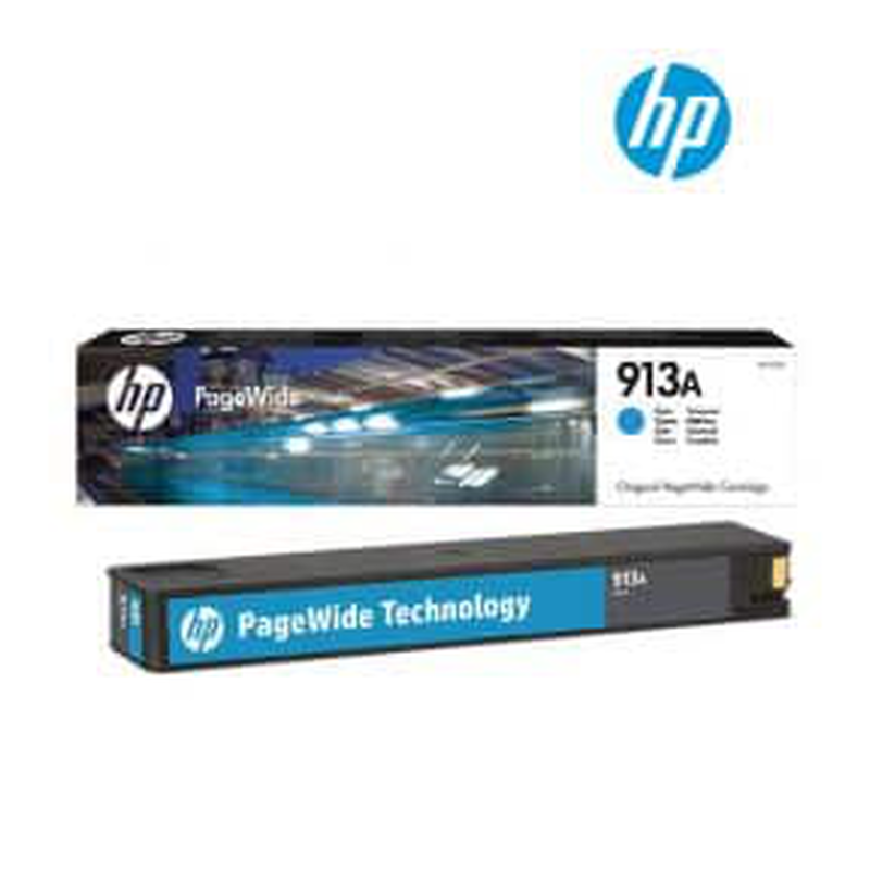 Hp ink cartridge 913a cyan, , medium-null