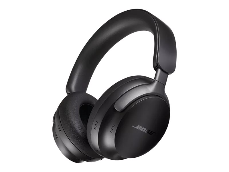 Bose quietcomfort ultra - headphones with mic - full size - bluetooth - wireless, wired - active noise cancelling - 3.5 mm jack - black, , medium-null