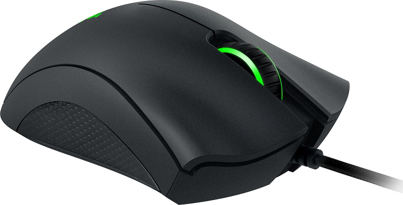 Razer deathadder essential gaming mouse 6400 dpi black-null