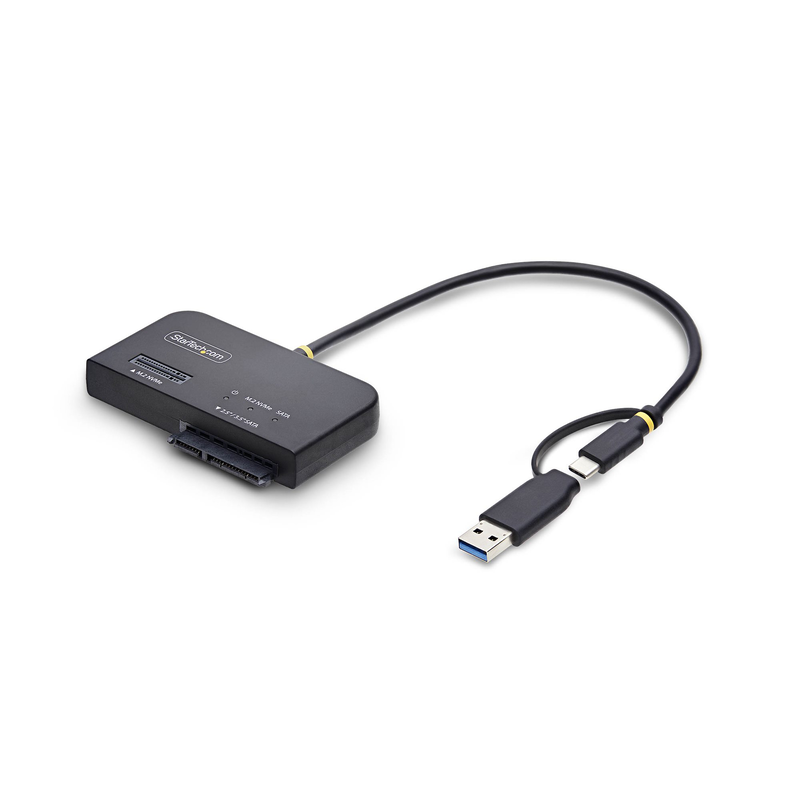 Startech.com USB-c/USB-a to m.2 nvme and sata adapter | 10GBps-null