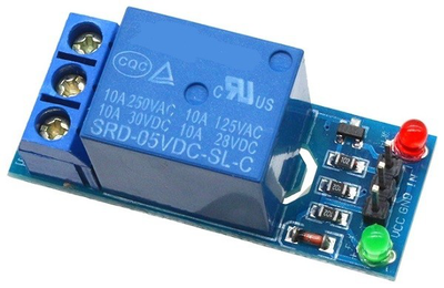 5v relay module - 1 channel - low level trigger, , medium