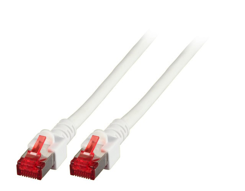 Efb-elektronik ecolan / patch cable / rj-45 (m) to rj-45 (m) / 2 m / pairs in metal foil (pimf) / cat 6 / halogen-free / white-null