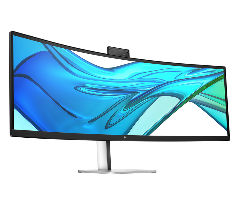 Hp series 5 pro 549pm 49" curved dqhd conferencing monitor 5120x1440 ips webcam speakers mic USB-c kvm black-null