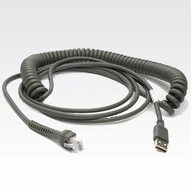 Motorola - USB cable - 4 pin USB type a - 2.7 m - coiled - cba-u12-c09zar, , medium-null