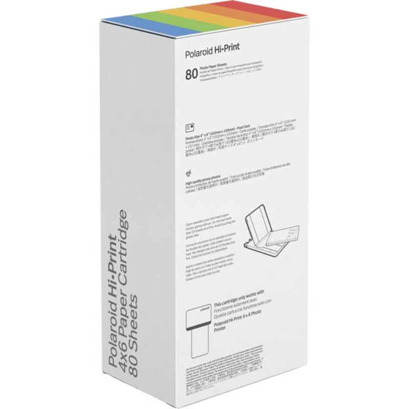 Polaroid 4x6 instant photo paper - pack of 80 sheets, , medium-null