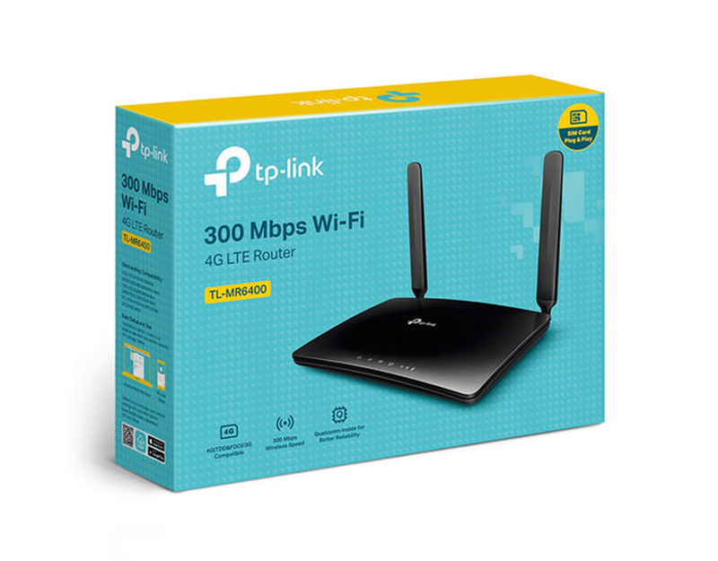 Tp link tl-mr6400 n 4G lte v4 300mbps wireless, , medium-null