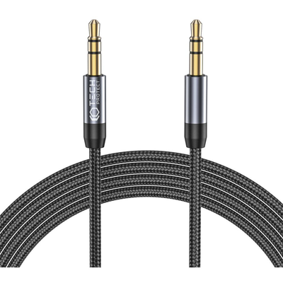 Tech-protect ultraboost cable aux/mini jack 3.5mm 150cm black