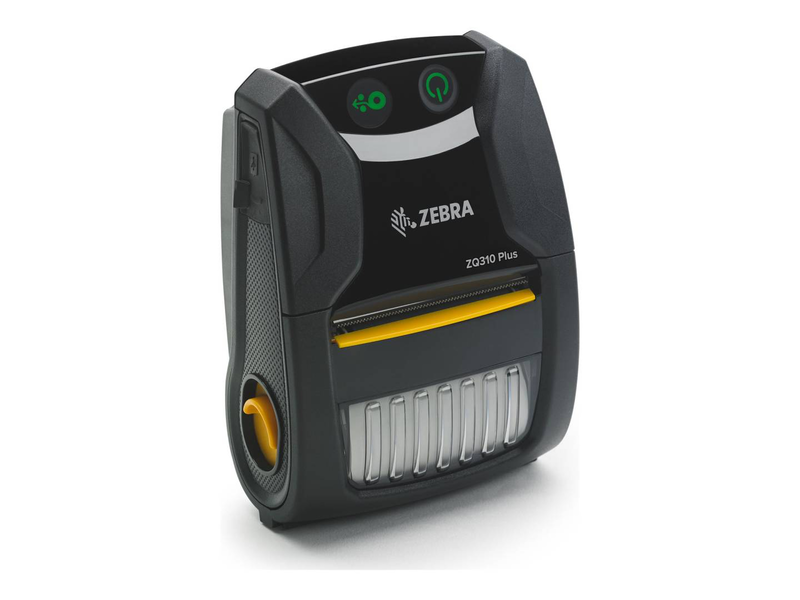 Zebra zq310 plus mobile receipt & label printer 2" 58mm direct thermal 203dpi bluetooth 4.2 ble nfc USB-c ip54 outdoor black-null