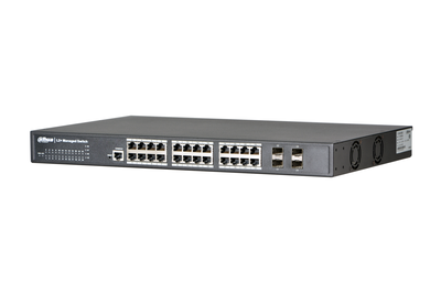 Dahua l3 ethernet switch 24 port gigabit + 4sfp 10ge pfs6428-24t, , medium