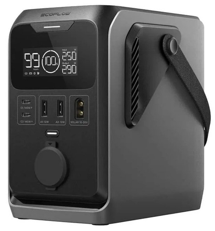 Ecoflow trail 300 dc portable power station 288wh, , medium-null