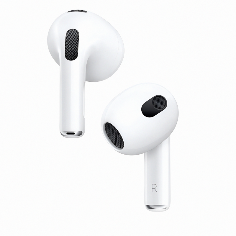 Product image: Apple AirPods (3rd Generation) with lightning charging case, , medium-null