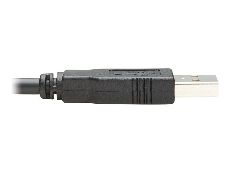 Eaton tripp lite series USB to rj45 rollover console cable (m/m) / cisco compatible, 250 kbps, 6 ft., black / serial cable / USB (m) to rj-45 (f) / 1.83 m / double shielded / USB 1.1 / black-null