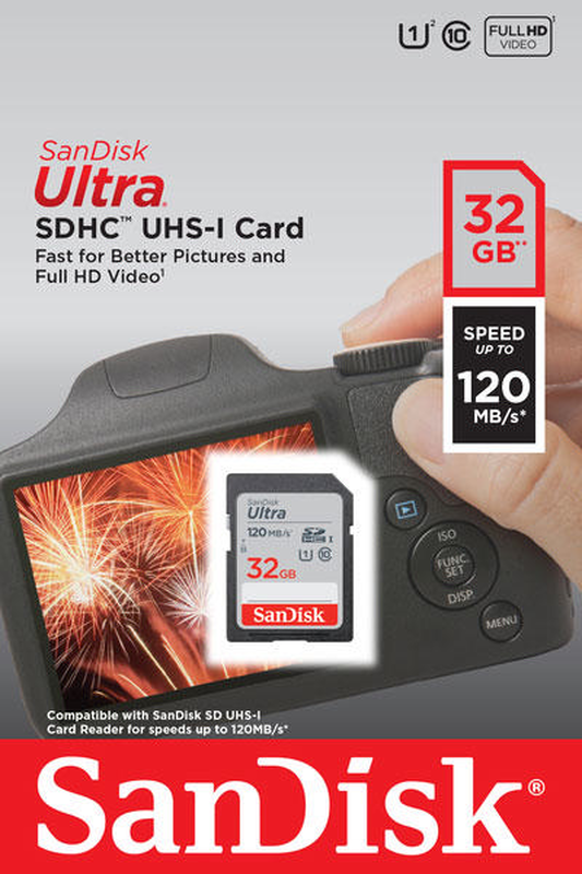 Sandisk sd card 32GB 120mb-null