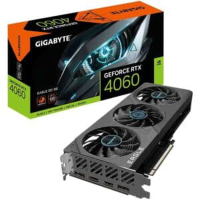RTX 4060 8GB eagle oc gddr6 geforce graphics card gigabyte