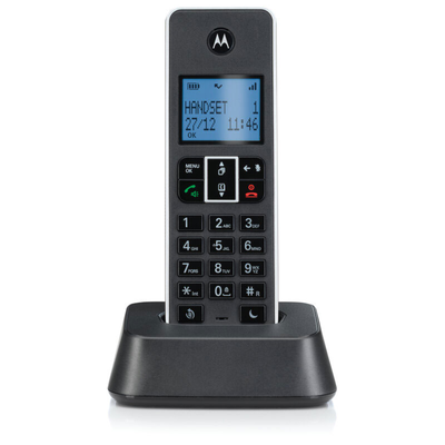 Motorola it.5.1x black ασυρματο τηλεφωνο με φραγη αριθμων, ανοιχτη ακροαση και do not disturb