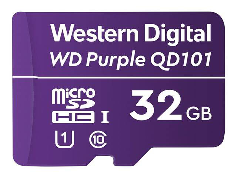 Wd purple sc qd101 flash memory card 32GB / uhs-i u1 / class10 / microsdhc / purple | wdd032g1p0c-null