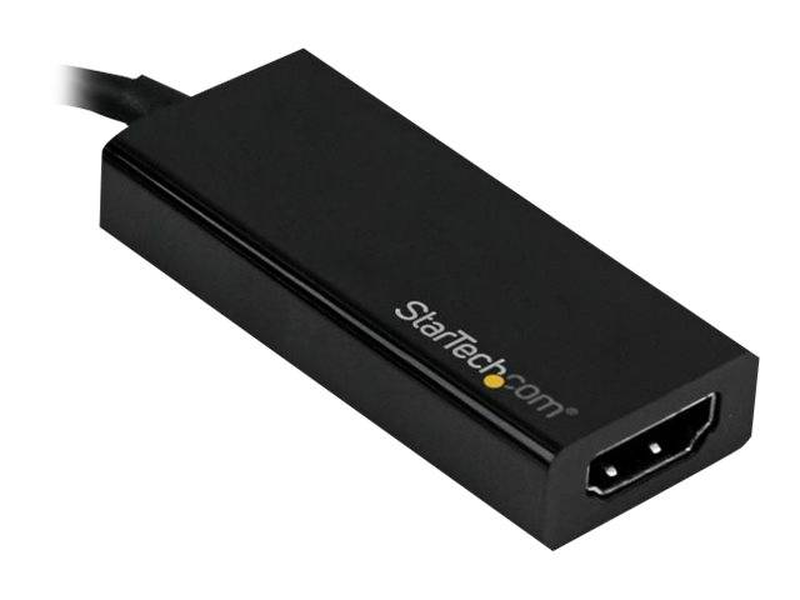Startech.com USB c to HDMI adapter / USB Type-C to HDMI converter / 4k 60hz / external video adapter / USB Type-C / HDMI / black, , medium-null