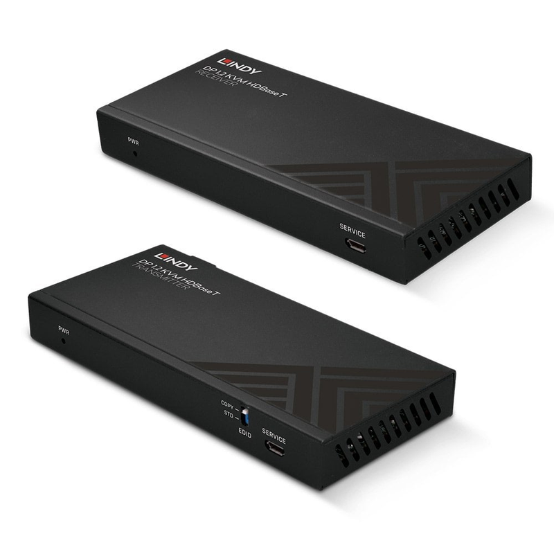 Lindy 39385 150m cat 6 displayport 1.2 USB hdbaset kvm extender, , medium-null
