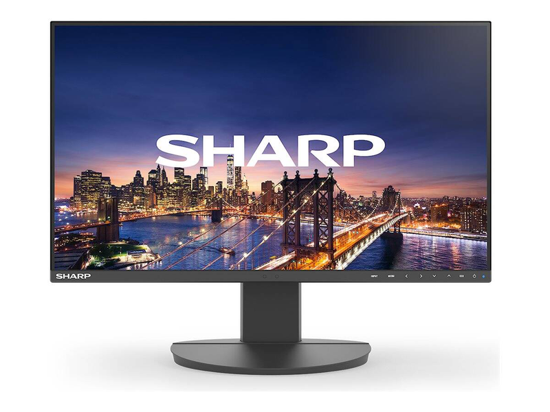 Sharp nec multisync ea242f 23.8" FHD ips USB-c 65w enterprise monitor with daisy-chain HDMI displayport vga ergonomic stand black-null