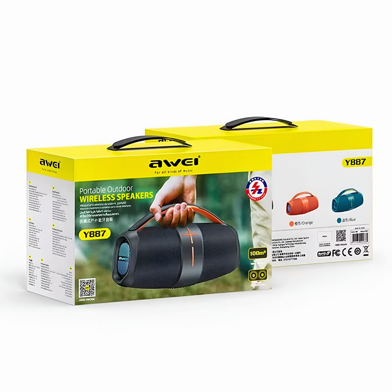 Wireless speaker bluetooth awei y887 / 20w waterproof, , medium-null