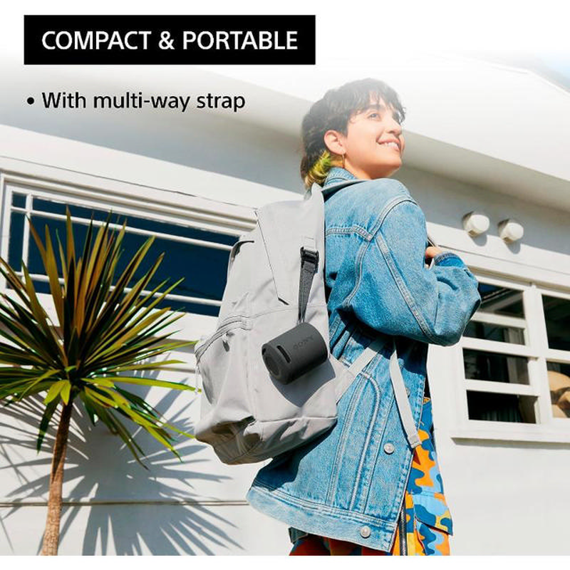 Sony srs-xb100b portable bluetooth speaker up to 16 hours-null