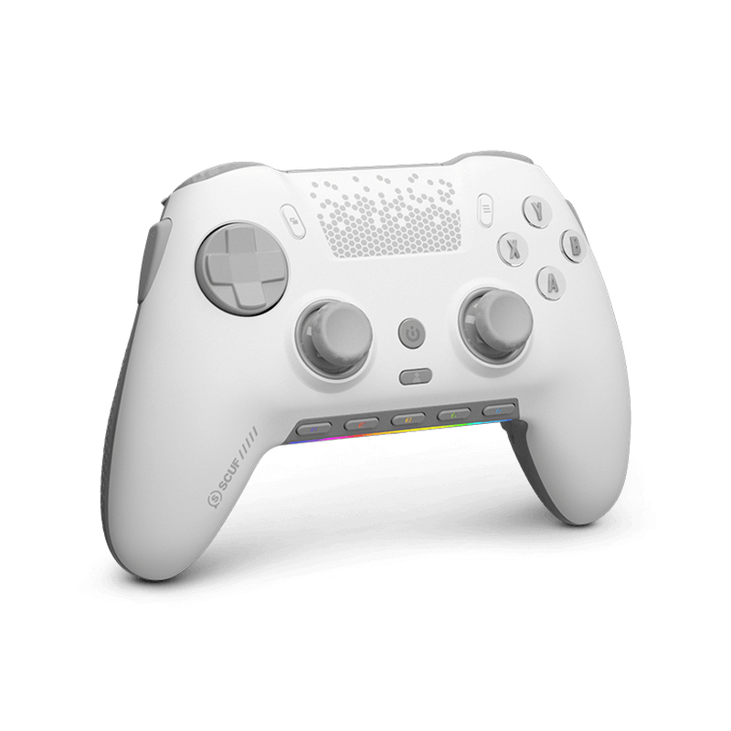 Scuf envision pro wireless pc gaming controller with anti-drift (white) ( 601-178-03-012-na )-null