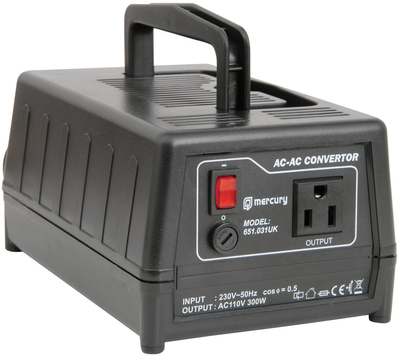 Mercury sdvc-300 voltage converter 230v-110v 651.031uk, , medium