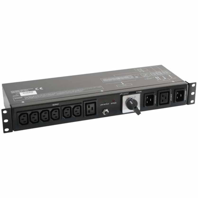 Bypass external switch (16a) + pdu 19&Prime;  for ups max 3kva effekta, , medium-null