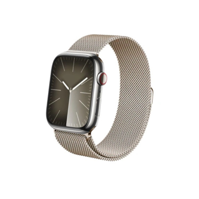 Product image: Band crong milano steel apple watch 42/44/45/49mm champagne, , medium-null