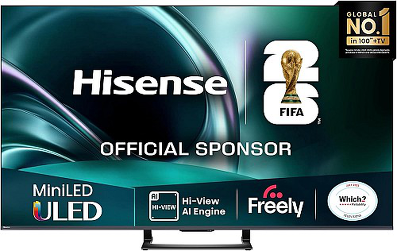 Hisense 50u7q 50'' 4k smart QLED mini led 144hz gaming TV-null