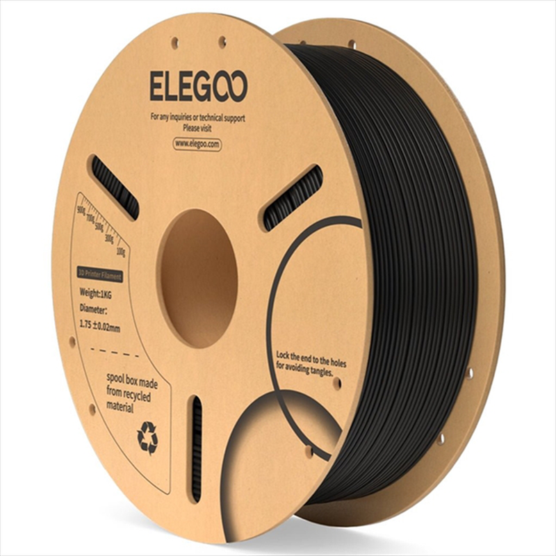 Pla - elegoo 1kg filament 1.75mm black-null