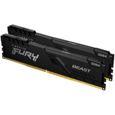 Kf432c16bbk2/64 3200mhz 64GB ddr4 (2x32GB) cl16 288-pin dimm fury beast kit
