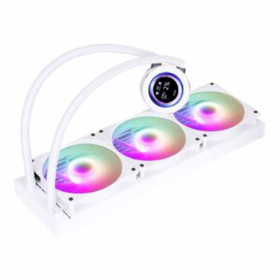 Sm360 white ld CPU liquid cooler 360mm sama