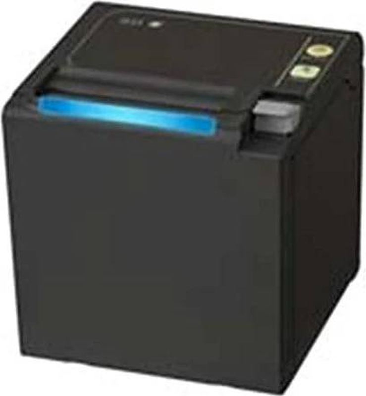 Seiko instruments qaliber rp-e10 22450054 80mm thermal pos receipt printer 203dpi 350mm/s serial rs-232 top exit auto cutter black-null