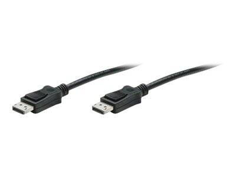 Techly - displayport cable - displayport (m) to displayport (m) - 5 m - black-null