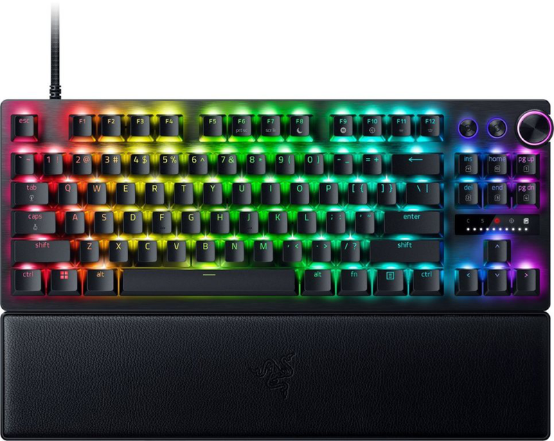 Razer huntsman v3 pro tenkeyless analog optical gaming keyboard rapid trigger us layout-null