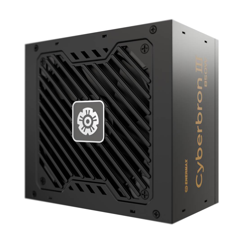 Enermax cyberbron III 850w non-modular power supply &mdash; 80 plus bronze, atx 3.1, pcie 5.1, , medium-null
