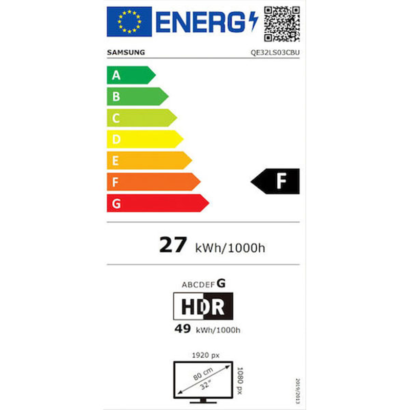 Product image: Samsung smart 32" QLED qe32ls03cbu TV, , medium-null