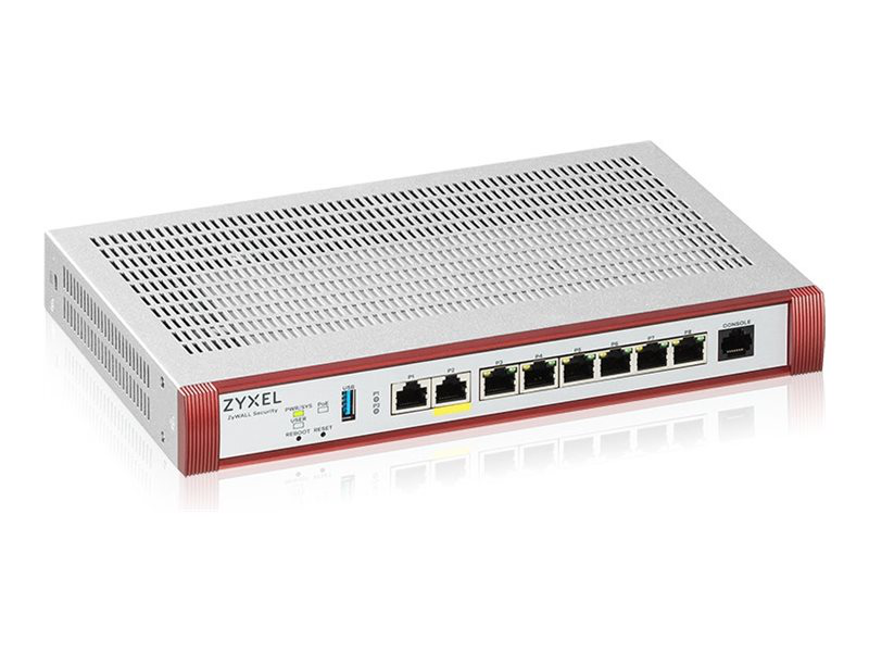 Zyxel zywall usg flex 200hp - firewall - 1GBe, 2.5GBe - cloud-managed, , medium-null