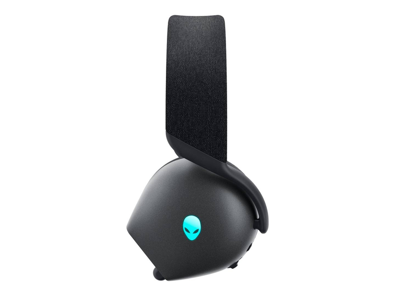Alienware aw725h tri-mode wireless gaming headset 40mm hi-res drivers dolby atmos ai mic alienfx rgb dark grey-null