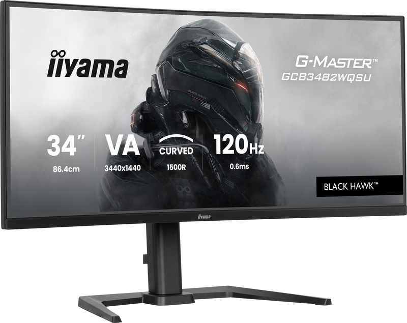 Iiyama g-master gcb3482wqsu-b1 34" &omicron;&theta;ό&nu;&eta; va curved 120hz freesync premium uwqhd 3440x1440-null