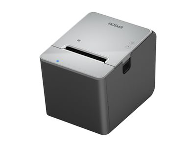Epson tm-l100 liner-free thermal label receipt printer 80mm 203dpi 170mm/s USB gigabit lan serial black-null