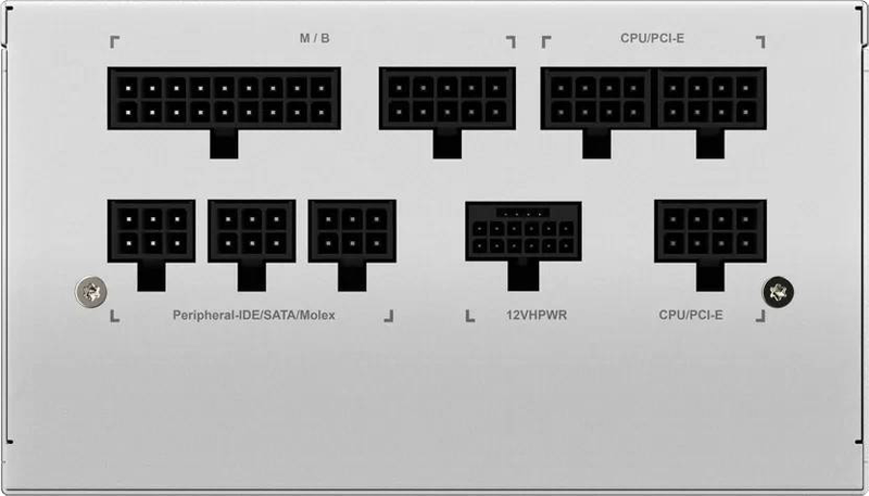 Gigabyte ud850gm pg5 white 850w gp-ud850gm pg5w atx 3.0 fully modular power supply 80 plus gold pcie 5.0-null